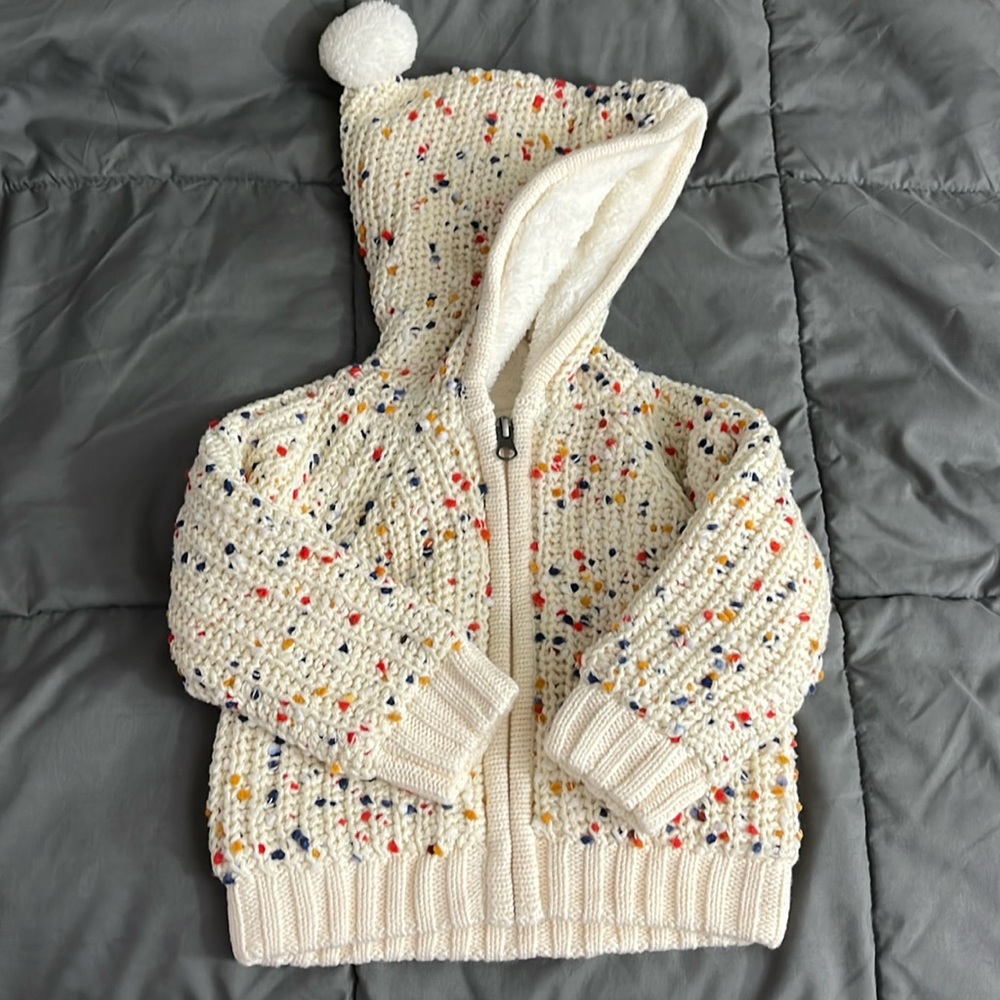 Girl sweatshirt jacket